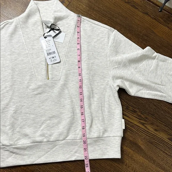 NWT Ladies Varley Davidson Sweat 1/2 Zip - Size Medium - Picture 8 of 11